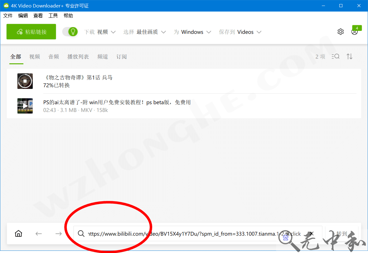 4K Video Downloader+ - 无中和wzhonghe.com -2